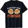 thumbnail image 1 of Concha Pan Dulce Y Chisme Mexican Mujer Latina Concha Pastry T-Shirt, 1 of 4