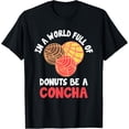 thumbnail image 1 of Concha Pastry Making Funny Concha Saying Mexican Bread T-Shirt, 1 of 5
