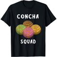 Concha Squad Spanish Conchas Bread Mexicana Team TShirt