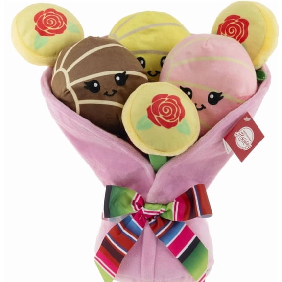 Concha Valentine's Bouquet Plush 13"