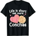 thumbnail image 1 of Conchas Pan Dulce Latina Mexican Mujer Concha Pastry T-Shirt, 1 of 4