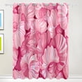 thumbnail image 1 of Conches Shells Black Out Curtains 84 Inch Length Curtains for Sliding Glass Doors Bedroom Living Room 2 Pack, 1 of 6