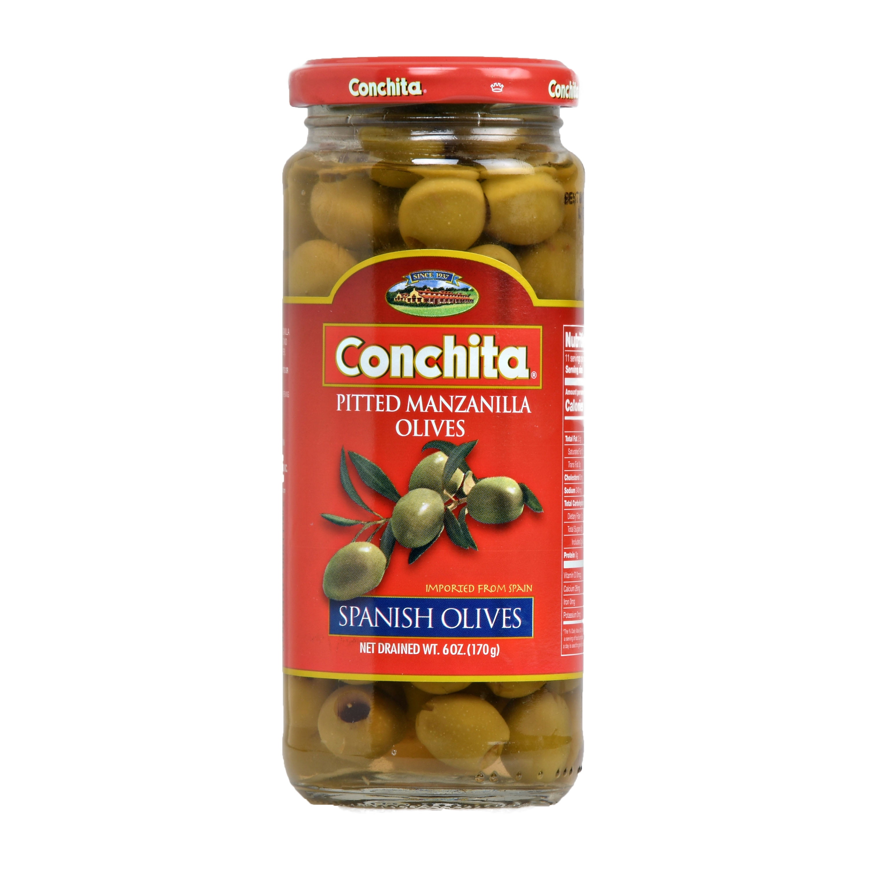 Conchita Foods Spanish Manzanilla Pitted Olives, Oz Imported