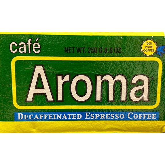 Conchita Foods, Inc. Aroma Decaf Espresso Coffee Brick 8.8oz