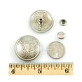 thumbnail image 1 of Conchos Rope Edge Rivet Back 1" 20 Pieces, 1 of 2