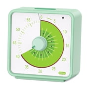 Conchstar 60 Minute Visual Timer for Kids, Countdown Timer for Classroom & Kitchen, Desk Timer for Study, Time Manager Tool for Kids with Fruit Pattern Kiwifruit