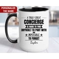 thumbnail image 1 of Concierge Personalized Gift Concierge Thank You Mug Concierge Cup Concierge Retirement Far, 1 of 4