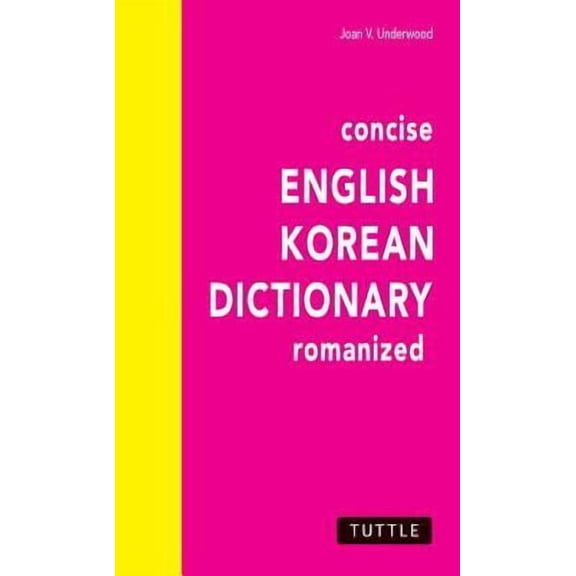Concise English-Korean Dictionary