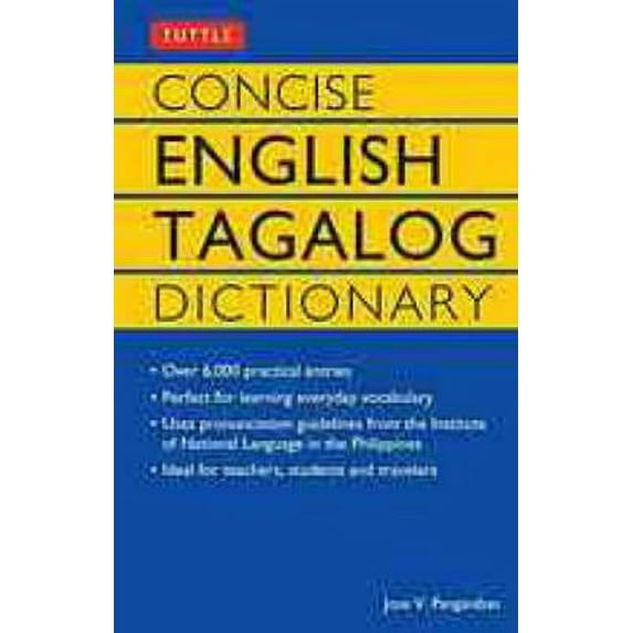 Pre-Owned Concise English-Tagalog Dictionary (Hardcover) 0804801193 9780804801195