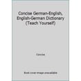 thumbnail image 1 of Pre-Owned Concise German-English, English-German Dictionary (Teach Yourself) (Paperback) 0340057890 9780340057896, 1 of 1