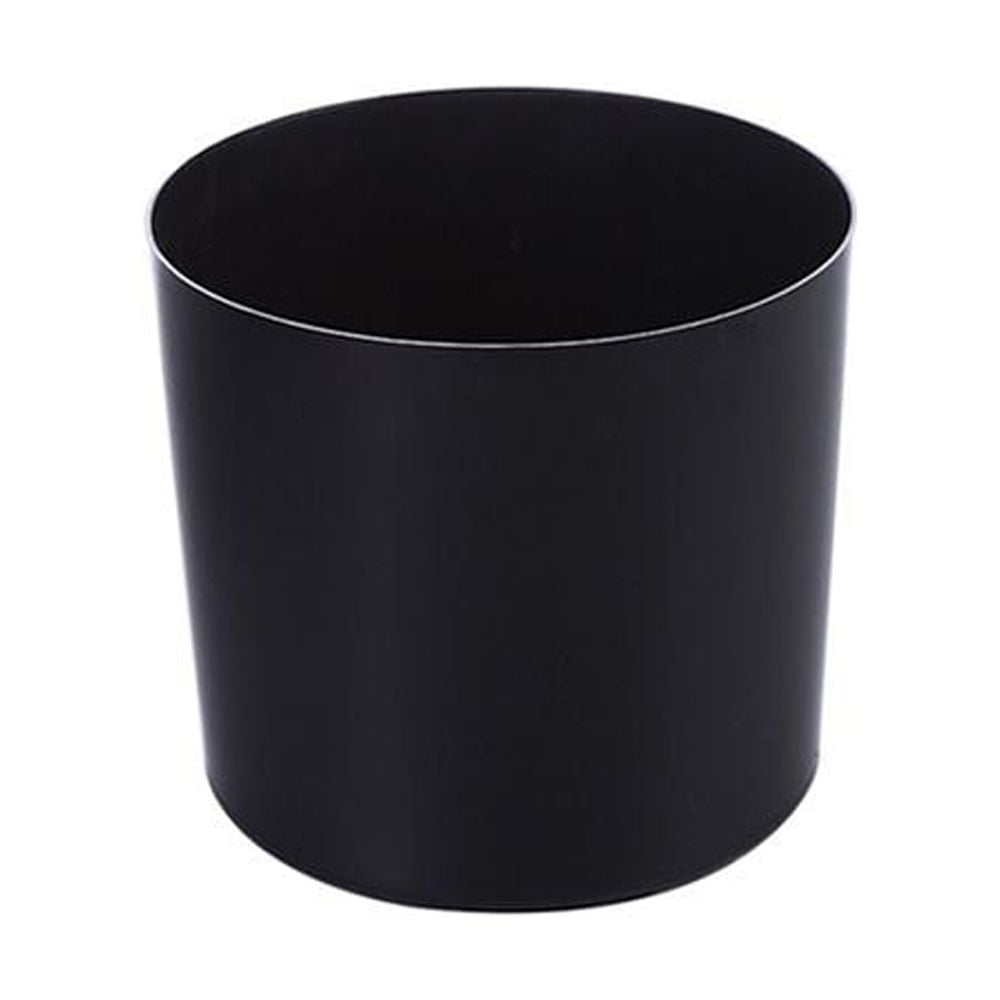 Concise Home Plastic Black Plant Pot Flower Pots Planter Succulent Box
