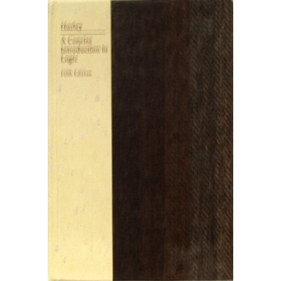 Pre-Owned Concise Introduction to Logic (Hardcover) 0534211747 9780534211745