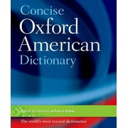 Concise Oxford American Dictionary, Hardcover