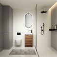 thumbnail image 1 of Concise and Easy-Integrated Design - 18-Inch Freestanding Bathroom Vanity with Ceramic Basin, 1 of 4