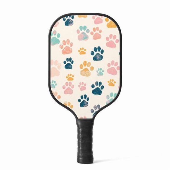 Concius Sales C1PCKPROK5K2ZH 8 x 16 in. Cute Paws Pro Pickleball Paddle Set - Sport Accessory Kit