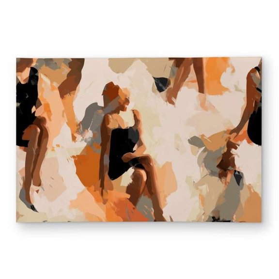 Concius Sales C1ROAR23X8XUDR 2 x 3 ft. Sitting Still Outdoor Rectangle Area Rug - Stylish Home Decor Rug