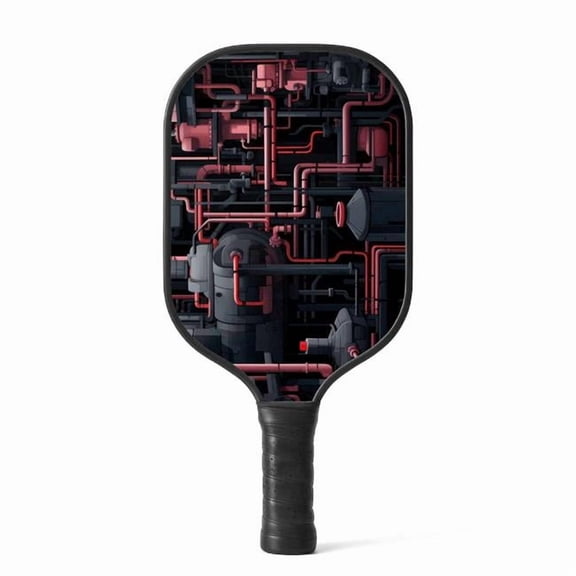 Concius Sales C2PCKPROFAPBVK 8 x 16 in. Dark Pipes Pro Pickleball Paddle Set - Sport Accessory
