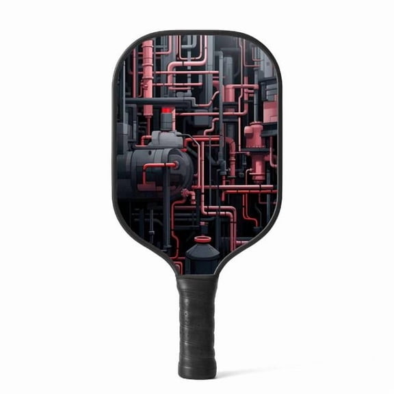 Concius Sales C2PCKPROQB4OQ8 8 x 16 in. Dark Pipes Pro Pickleball Paddle Set - Sport Accessory