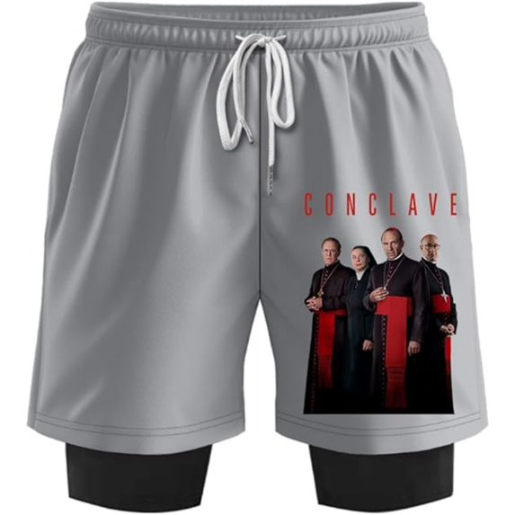 Conclave Movie Sweatshorts Women Men Short Basketball Pants Fashion Casual Outdoor Sportwear