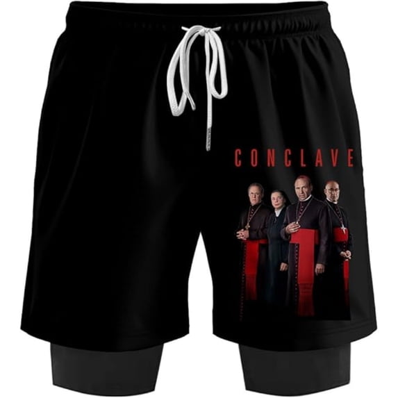 Conclave Movie Sweatshorts Women Men Short Basketball Pants Fashion Casual Outdoor Sportwear