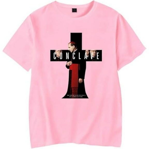 Conclave Movie T-Shirt Women Men Casual Crewneck Short Sleeve Fashion Tee