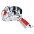 thumbnail image 1 of Concord 1 Quart Stainless Steel Saucepan with SIMPLE POUR Vented Glass Lid, 1 of 8