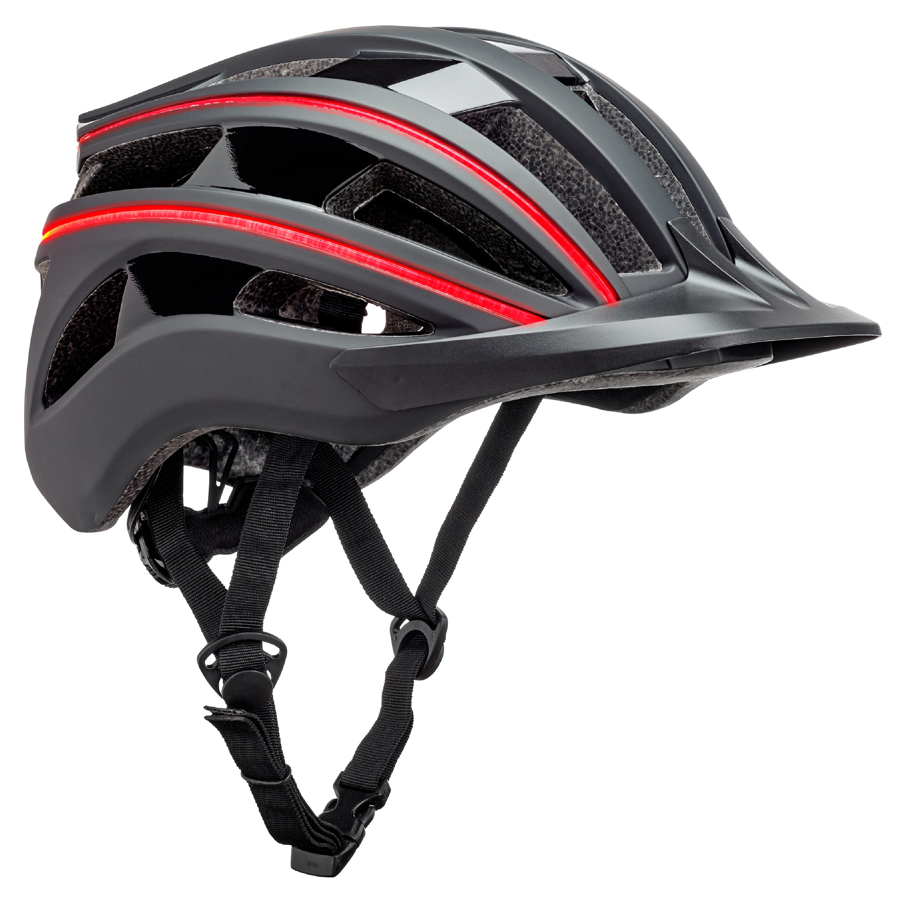 Concord Adult Bike Helmet with 360 LED Lights, Adjustable Fit, Black for Ages 14+ Concord Adult Bike Helmet with 360 LED Lights, Adjustable Fit, Black for Ages 14+
