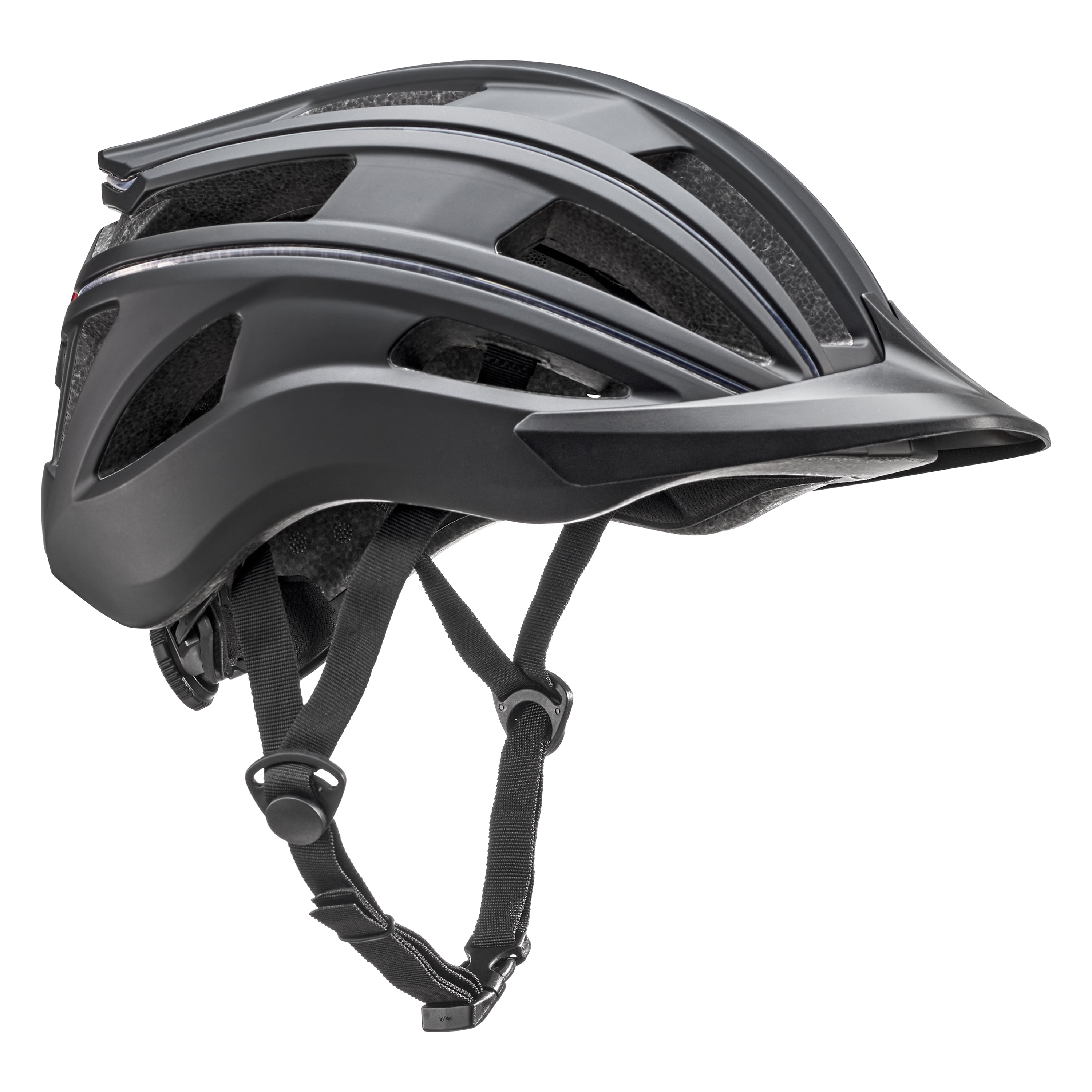 Concord 360 Degree Rechargeable Light-Up Black Bike Helmet, E-Bike Certified, Ages 14+
