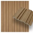 thumbnail image 1 of Concord Panels | Faux Wood Slat - Natural Oak | Waterproof Slat Panel | 4” x 4.8” Each | Wood Wall Panels for Interior Decor CO810-15, 1 of 1