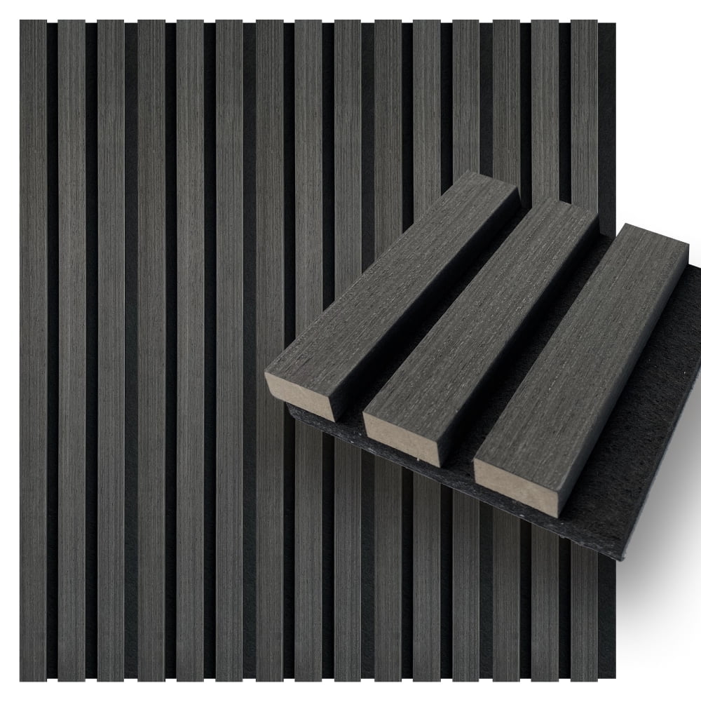 Concord Acoustic Wall Panels | Sample - Charcoal | 5” x 5” | Soundproof