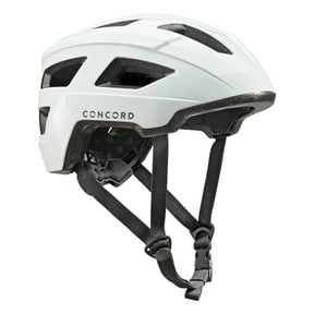 Concord Adult Light Gray Bike Helmet, Adjustable Fit, Ages 14+