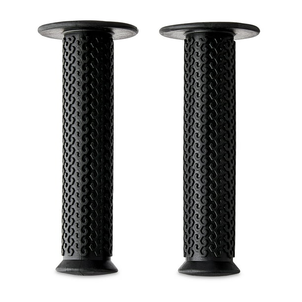 Concord Replacement NonSlip Rubber Bicycle Handlebar Grips, Black