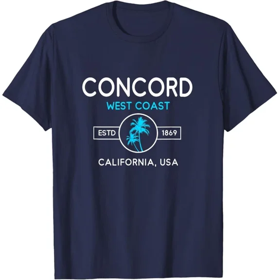 Concord California T Shirt Vintage Ca Souvenirs Unisex S-5XL Hot Trending Shirt, Vintage Birthday Gift