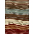 thumbnail image 1 of Concord Chester Waves Contemporary Rug - Multicolor, 1 of 5