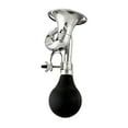 thumbnail interactive-video image 1 of Concord Classic Trumpet Style Bicycle Horn, 3" D x 8.5" H x 4" W, 1 of 14