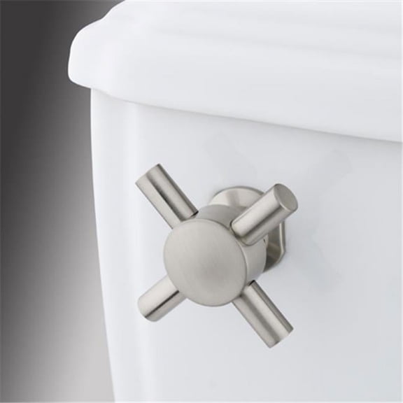 Concord Cross Tank Lever - Satin Nickel