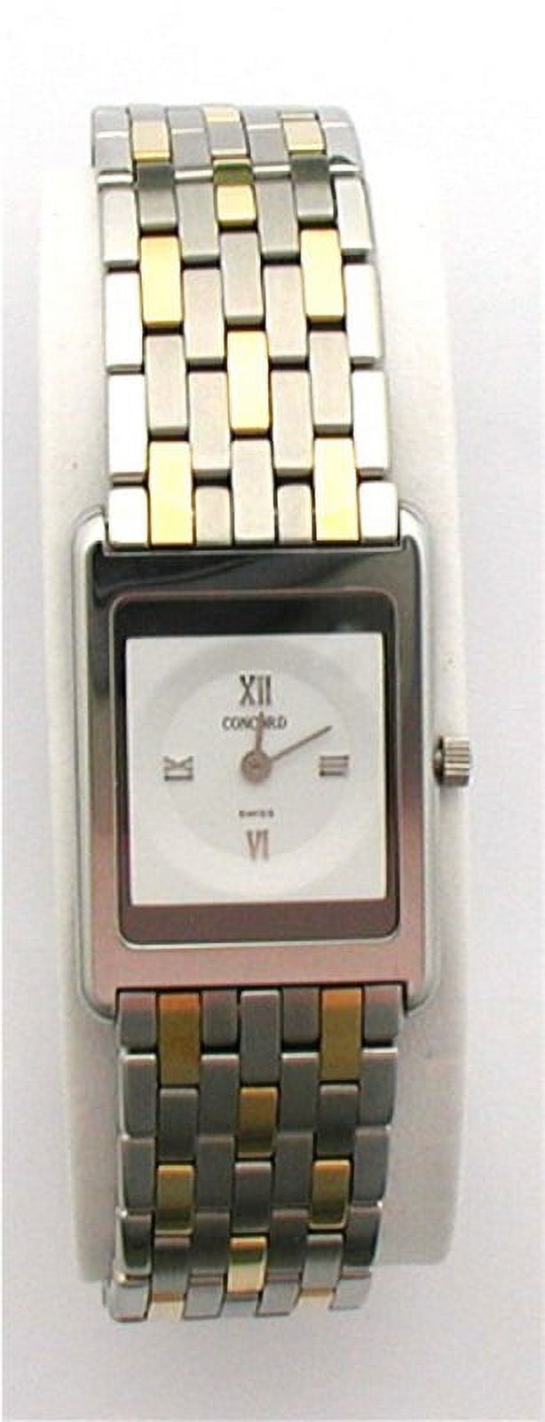 Concord Delirium Steel and 18k Gold 2.8mm Thin Women's Watch