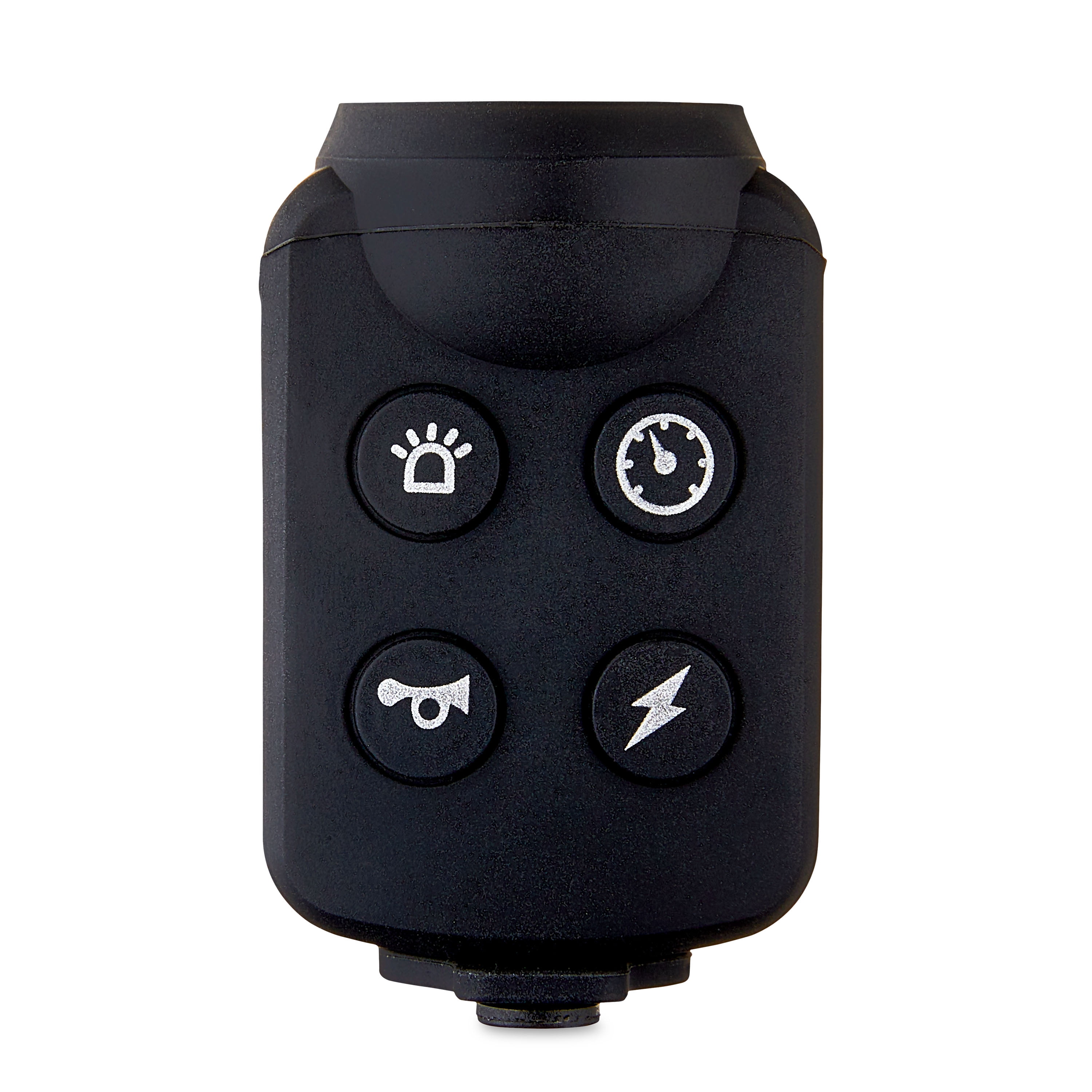 Concord Bikes Electronic Bicycle Bell, Four Unique Horn Types, Black
