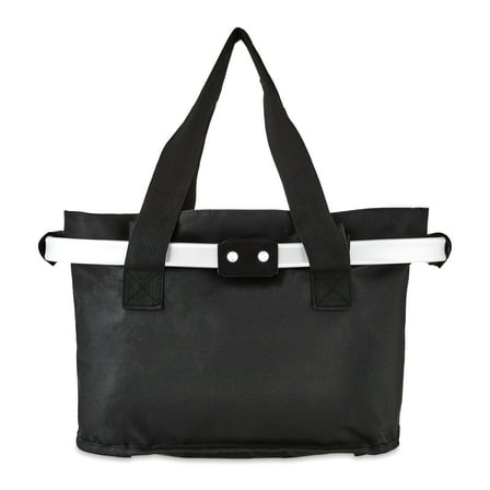 Concord Folding Handlebar Bicycle Basket, Gray