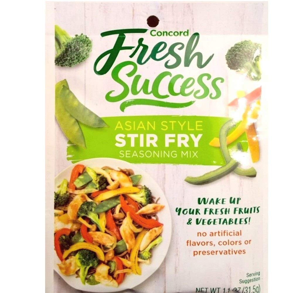 Concord Foods Fresh Success Asian Style Stir Fry Seasoning Mix 1.5 oz ...