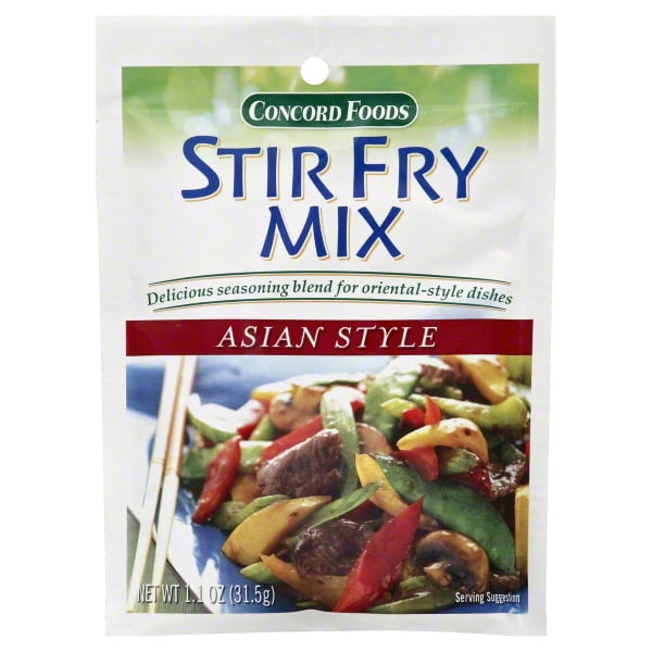 Concord Foods, Asian Style Stir Fry Mix - Walmart.com