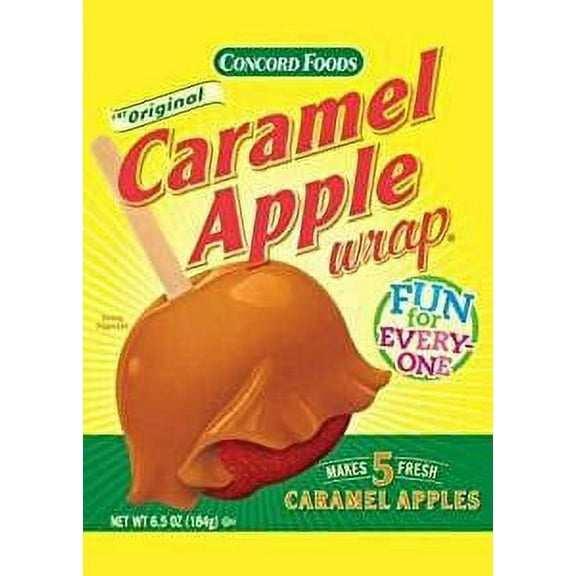 Concord Foods Caramel Apple Wrap 6.05 oz Package (1 Pack)