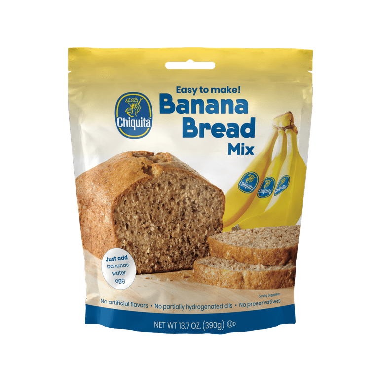 Concord Foods Quick Add Bake Chiquita Banana Bread Mix, oz