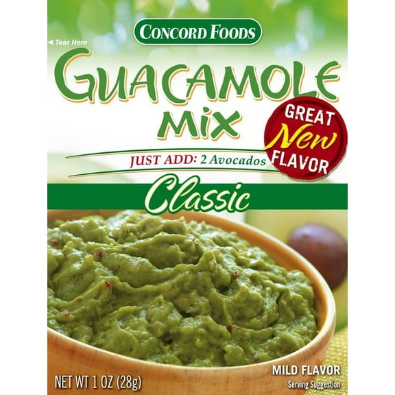 Concord Foods Classic Guacamole Mix (Pack of 3)