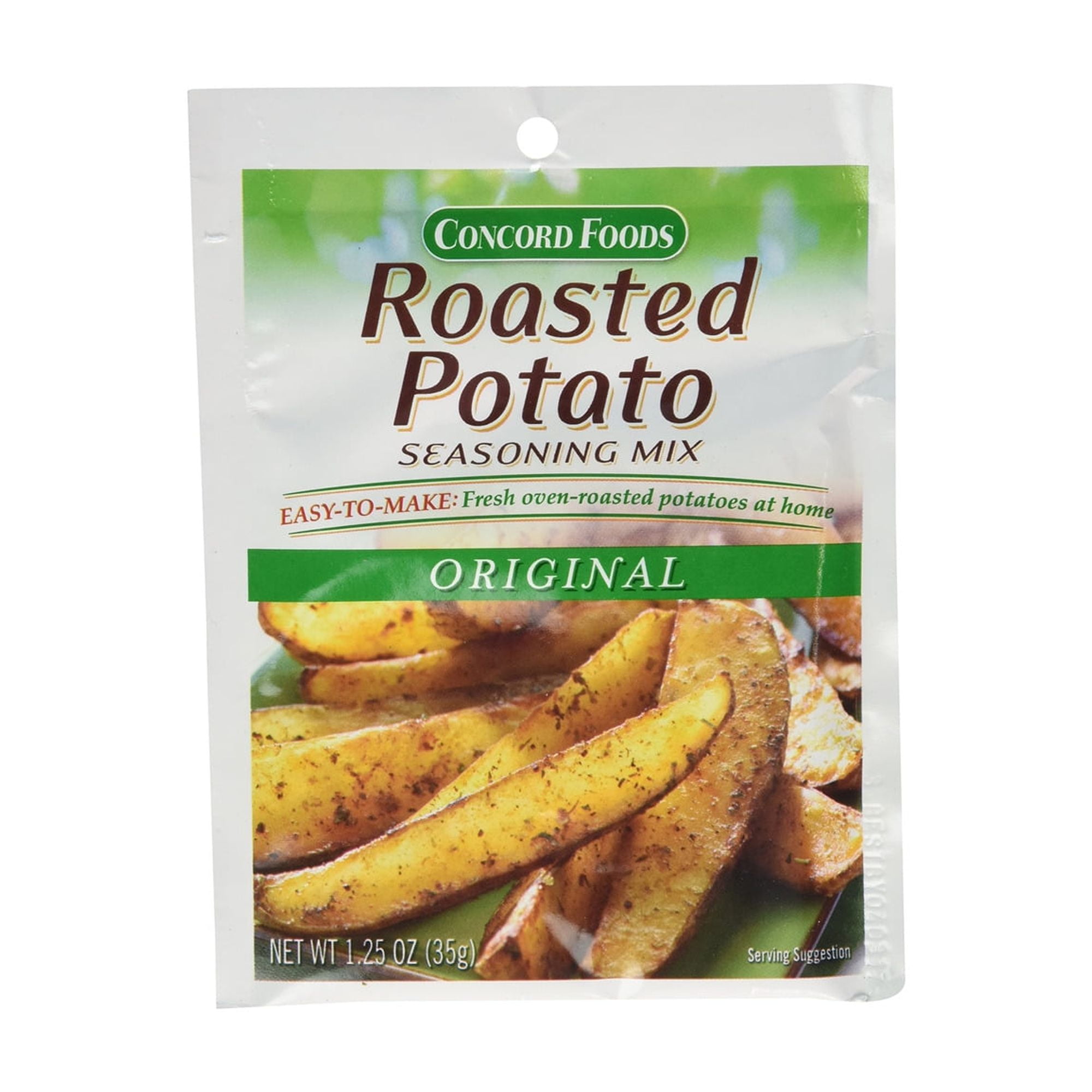 Concord Foods Fresh Success Original Roasted Potato Seasoning Mix 125 Oz Pack Of 12 0130