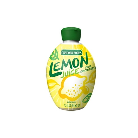 Concord Foods Lemon Juice from Concentrate, No Pulp, 4.5 oz