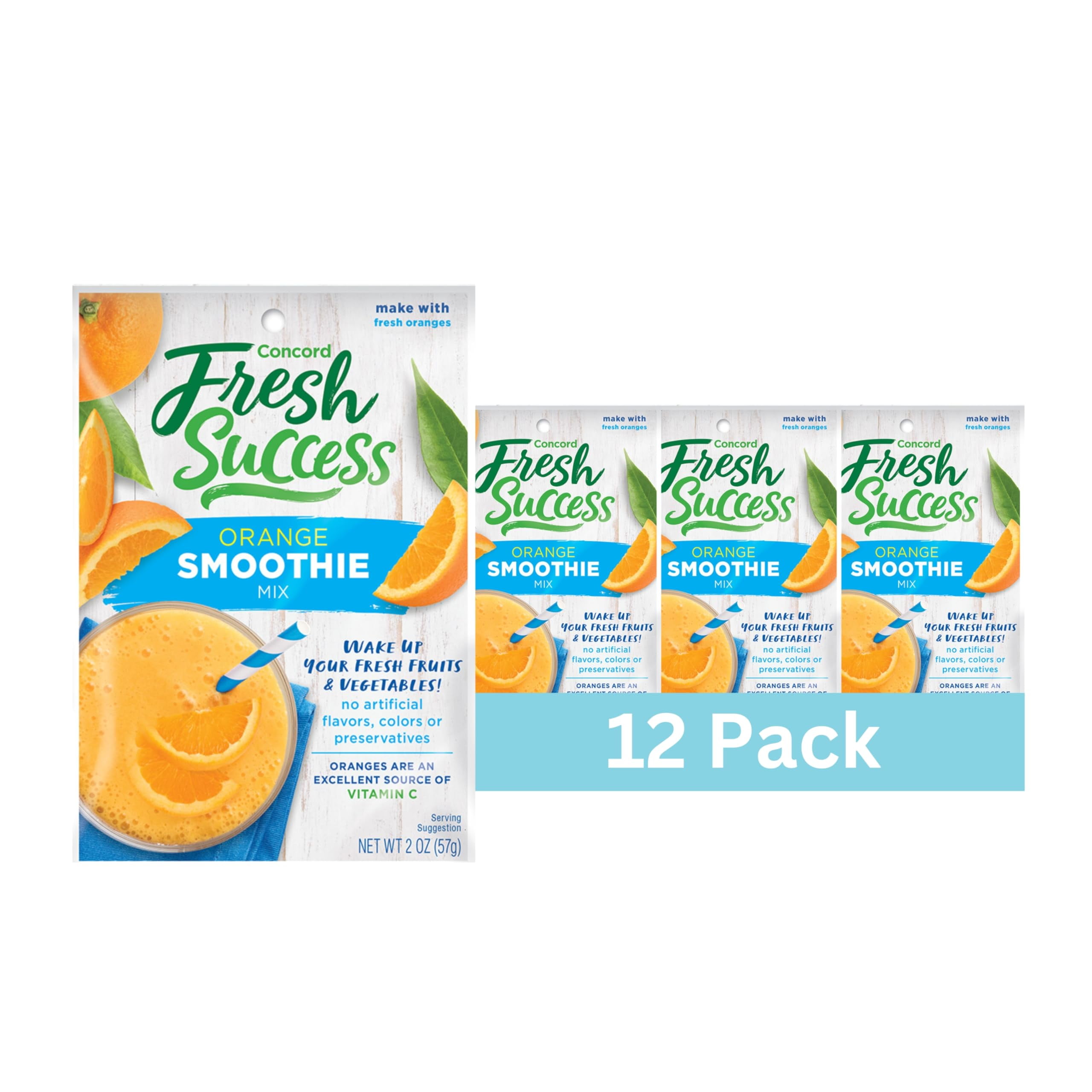 Concord Foods Orange Smoothie YPF5 Mix Citrus Flavor with No