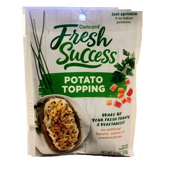 Concord Foods Original Baked Potato Toppings 1.1 Oz (Pack of 10)