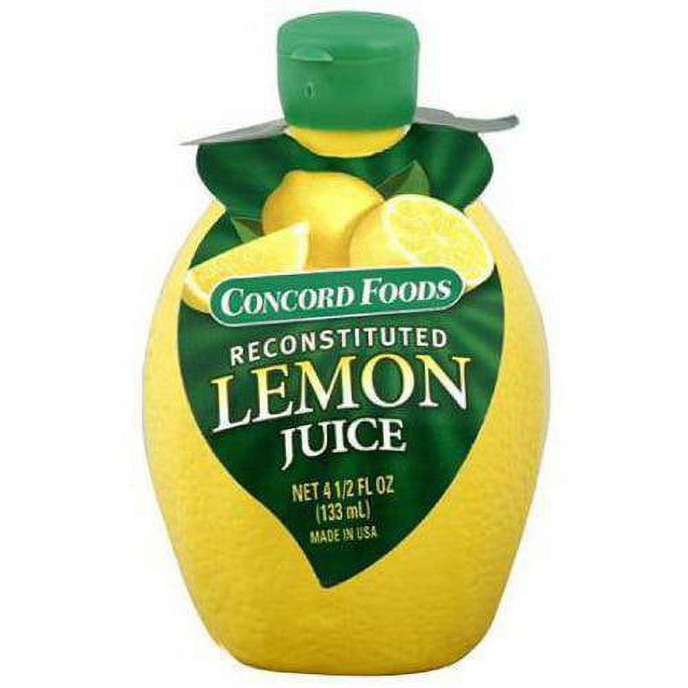 Concord Foods Reconstituted Lemon Juice 4.5 oz