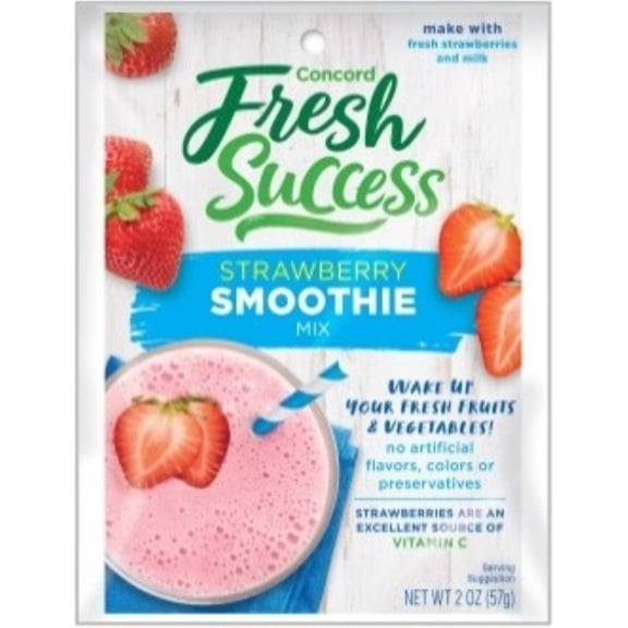 Concord Foods Strawberry Smoothie Mix, 2 oz
